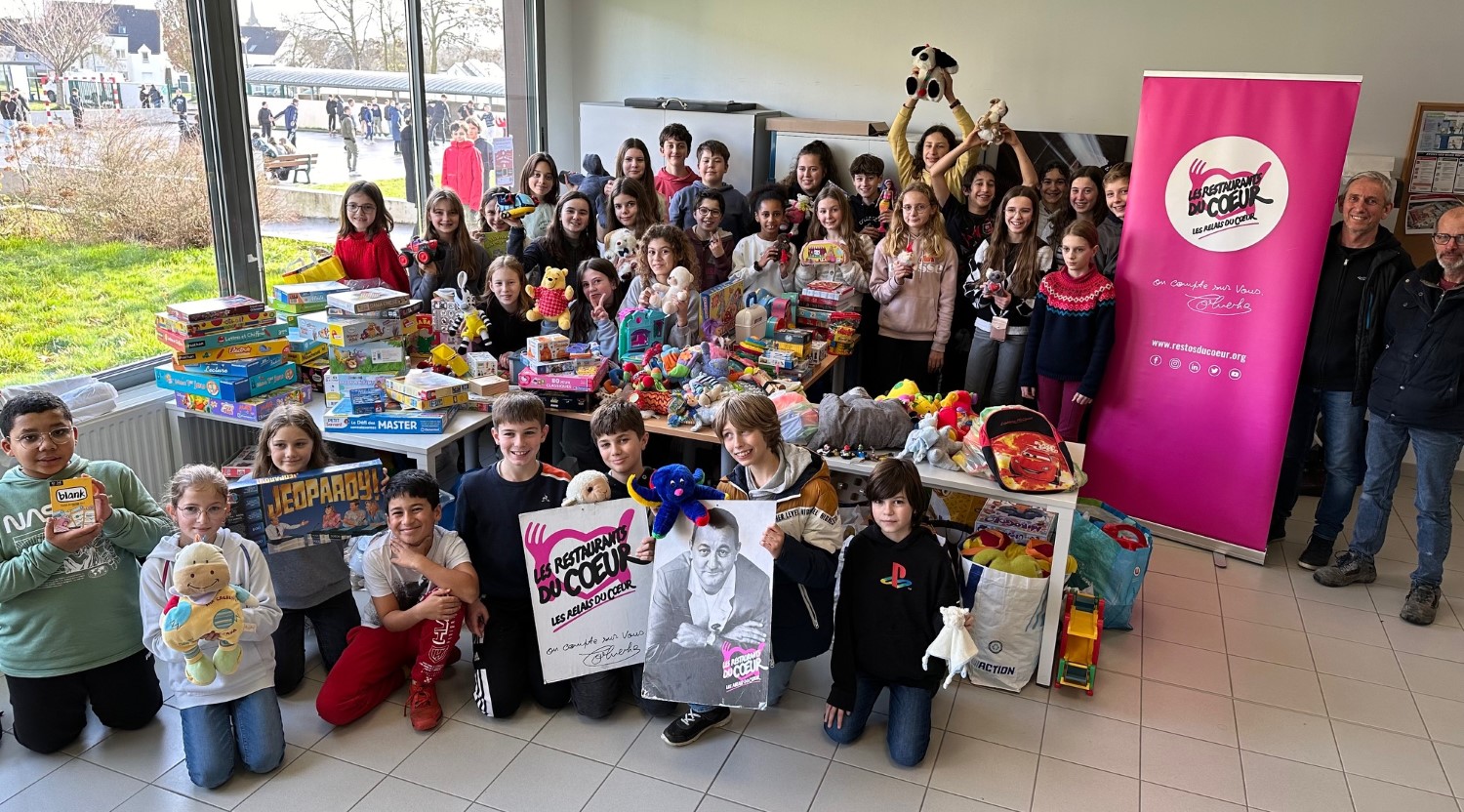 Collecte De Jouets Pour Les Restos Du Coeur Coll Ge Pierre Olivier Malherbe